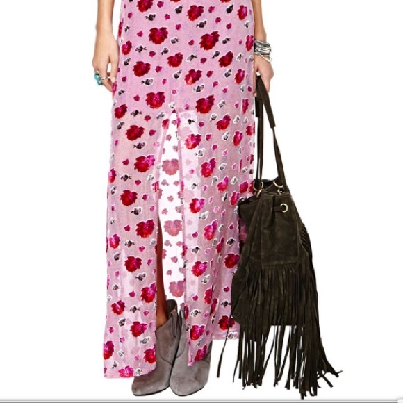 For love and lemons pink roses dress - Picture 9 of 9